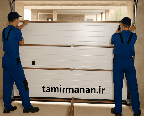 تعمیر درب جکی پارکینگ در ونک