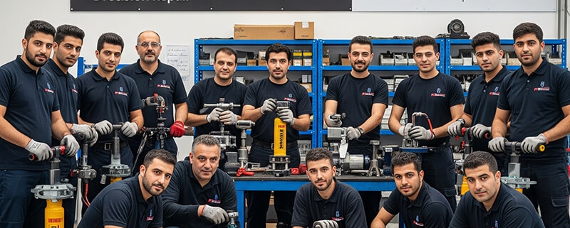 16 تیم تعمیر جک ایرانی و خارجی با تجربه بالا