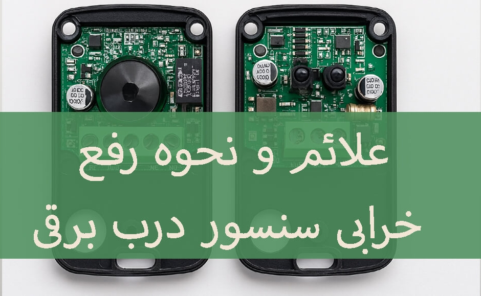 خرابی سنسور چشمی درب