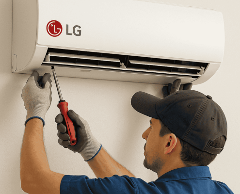 نصب کولر گازی الجی (LG) با خدمات تخصصی، گارانتی معتبر و قیمت منصفانه