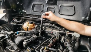 تعمیر موتور رنو کولئوس با دیاگ تخصصی و تست انژکتور