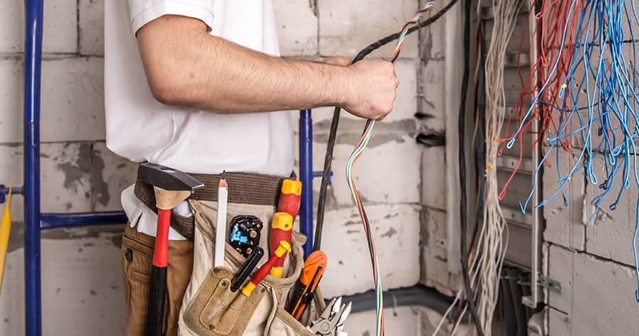 تعمیر کابل برق ساختمان شبانهروزی سریع