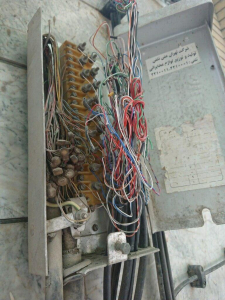 نصب روشنایی پارکینگ با حضور برقکار شبانه‌روزی