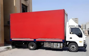 اتوبار فوری در فرحزاد جنوبی با کامیونت موکت‌دار