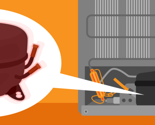 علت گرم شدن موتور یخچال چیست؟